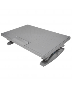 Il poggiapiedi ergonomico SmartFit® SoleMate™ Pro migliora la postura, favorisce la circolazione sanguigna e promuove il comfort di schiena e gambe. Progettato in maniera ergonomica per promuovere il benessere e aumentare la produttività, il poggiapiedi e