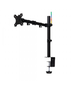 Trovare l'altezza ergonomica corretta del monitor e regolarne la distanza è facile, grazie al robusto e stabile braccio estensibile ergonomico per monitor singolo SmartFit®. Libera prezioso spazio sulla scrivania migliorando inoltre l'ergonomia. L'ampia g