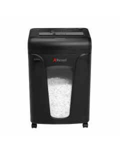 Questo distruggidocumenti mercury con taglio a microframmento da 2x15mm (livello di sicurezza Din P-5) semplice ed efficace fornisce un livello di sicurezza ideale per piccole e medie imprese dove serva eseguire una piu' accurata distruzione. Distrugge fi