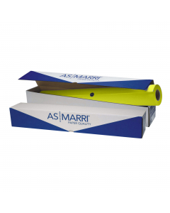 Carta in rotolo giallo fluorescente di buona qualità. Utilizzabile per la riproduzione di linee e tratti a colori. Ideale per manifesti con scritte. Per stampanti plotter inkjet. Diametro mandrino 51mm.