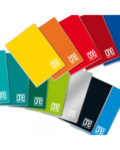 Maxiquaderno rilegatura a punto metallico. 20 fogli + risguardo (80 facciate scrivibili). Carta da 80g/mq. certificata FSC. Copertina stampata pantone in colori assortiti, cartoncino da 240 gr/mq. Formato 21x29,7cm.