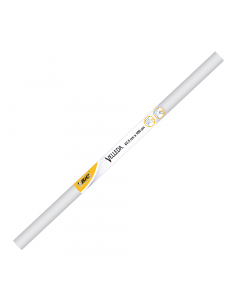 Foglio lavagna di colore bianco. Scrivibile con marcatori a secco, cancellabile e ritagliabile secondo le proprie esigenze. Posizionabile su qualsiasi supporto pulito, piatto e solido tramite apposito adesivo. Formato HxL: 67,5x100 cm.