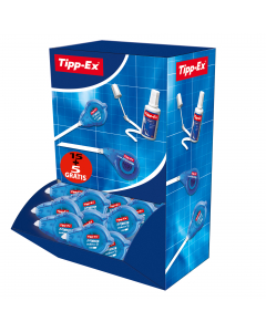 Ricariche per correttore a nastro Easy Refill (cod.89226). Per ricaricare, sollevare la parte posteriore dell'involucro e inserire un nuovo refill.