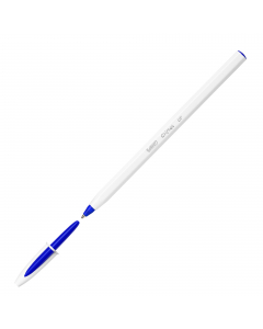 Cristal da fusto bianco lucido con clip, tappino e punta del colore dell'inchiostro. Inchiostro Easy Glide per una scrittura ultra scorrevole. Punta da 1,2mm. Colore: blu.
Confezione 20 pezzi.