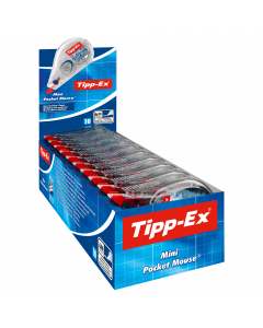 Espositore con 10 correttori in 3 decorazione in fantasie Tye-Dye. Formato 5mm x 6mt.