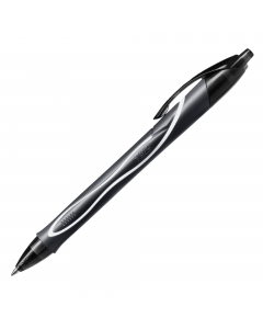 Penna a scatto con inchiostro gel con punta media da 0,7mm. L'inchiostro, super fluido e scorrevole, si asciuga 3 volte più velocemente per evitare sbavature sul foglio. Fusto nel colore dell'inchiostro, totalmente gommato per un maggior comfort di scritt