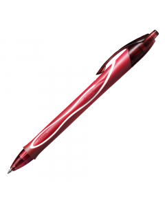 Penna a scatto con inchiostro gel con punta media da 0,7mm. L'inchiostro, super fluido e scorrevole, si asciuga 3 volte più velocemente per evitare sbavature sul foglio. Fusto nel colore dell'inchiostro, totalmente gommato per un maggior comfort di scritt