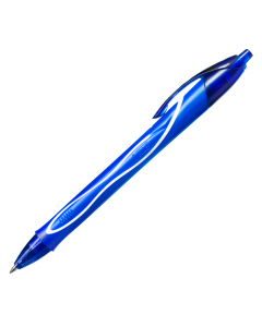 Penna a scatto con inchiostro gel con punta media da 0,7mm. L'inchiostro, super fluido e scorrevole, si asciuga 3 volte più velocemente per evitare sbavature sul foglio. Fusto nel colore dell'inchiostro, totalmente gommato per un maggior comfort di scritt