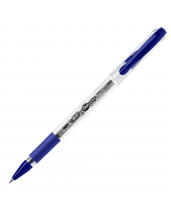 Penna a inchiostro gel fluido per una scrittura delicata e scorrevole. E' dotata di un comodo grip in gomma con fusto decorato e con cappuccio e tappino del colore di scrittura. Punta da 0.5mm.