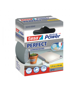 Nastro adesivo telato extra power perfect. Estremamente resistente grazie alla trama da 148 mesh per cm2. Adatto a lavori manuali, riparazioni, fissaggio imballaggio rinforzo, etc. Alta elasticità, resistente agli agenti atmosferici, adatto per applicazio