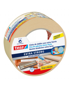 Biadesivo a forte tenuta per pavimenti progettato soprattutto per le superfici resistenti. Ideale per essere utilizzato su scale e zone all’aperto ma riparate. Può essere usato con riscaldamento a pavimento. Resiste all’umidità. Taglio con le mani facilit