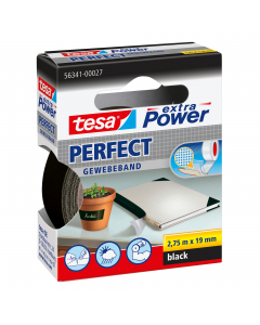 Nastro adesivo telato extra power perfect. Estremamente resistente grazie alla trama da 148 mesh per cm2. Adatto a lavori manuali, riparazioni, fissaggio imballaggio rinforzo, etc. Alta elasticità, resistente agli agenti atmosferici, adatto per applicazio