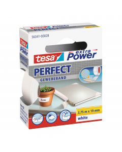 Nastro adesivo telato extra power perfect. Estremamente resistente grazie alla trama da 148 mesh per cm2. Adatto a lavori manuali, riparazioni, fissaggio imballaggio rinforzo, etc. Alta elasticità, resistente agli agenti atmosferici, adatto per applicazio
