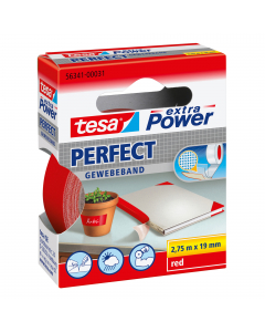 Nastro adesivo telato extra power perfect. Estremamente resistente grazie alla trama da 148 mesh per cm2. Adatto a lavori manuali, riparazioni, fissaggio imballaggio rinforzo, etc. Alta elasticità, resistente agli agenti atmosferici, adatto per applicazio