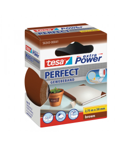 Nastro adesivo telato extra power perfect. Estremamente resistente grazie alla trama da 148 mesh per cm2. Adatto a lavori manuali, riparazioni, fissaggio imballaggio rinforzo, etc. Alta elasticità, resistente agli agenti atmosferici, adatto per applicazio