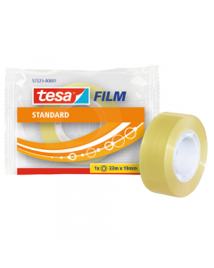 Tesafilm® standard è un nastro adesivo trasparente per la casa e l'ufficio con una buona adesività e elevata resistenza
all'invecchiamento.
Caratteristiche
• Trasparente
• Buona adesività
• Elevata resistenza all'invecchiamento
• Svolgimento silenzioso
• 