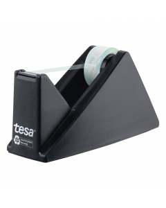 tesafilm® realizzato da bottiglie in PET riciclate - Nastro trasparente con forte legame. Perfetto per incollare, imballare,
fissare, decorare e riparare. Nucleo del rotolo e dispenser da tavolo resistente realizzati in plastica riciclata al 100%.
 Caratt