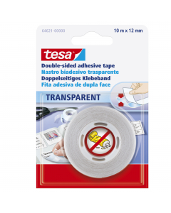 Biadesivo trasparente affidabile, versatile e discreto. Ideale per carta e cartone. Ottima resistenza all’invecchiamento.
Cod. Rif.Art. Formato Umv