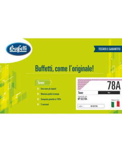 TONER HP LJ BUFETTI COMPATIB. P1566-P1606BK NERO CE278A %BEL