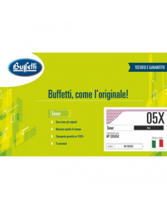 TONER HP LJ BUFETTI COMPATIB. 2055 BK NERO 655-CE505X  %BEL