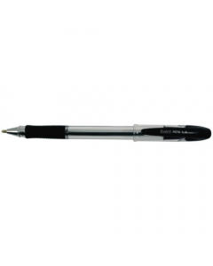 Penna a sfera con cappuccio, inchiostro Document Proof, sfera in carburo di tungsteno per una scrittura scorrevolissima. Tratto "Large" 1.6 mm nitido e regolare. Fusto cilindrico trasparente per il controllo dell'inchiostro. Impugnatura ergonomica in gomm
