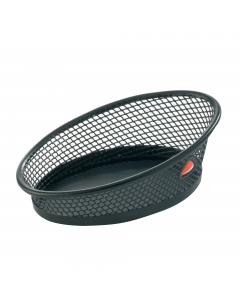 Portafermagli Mesh in rete di metallo. Dimensioni: 10,5x7,3x4cm. Colore nero.