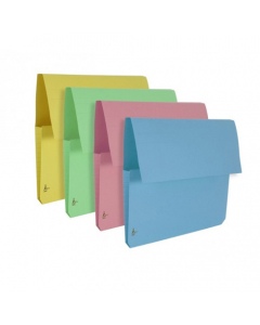Cartelline in cartoncino da 225 g/mq con tasca a soffietto per contenere documenti fino a 3 cm di spessore. L'intestazione sul lembo di chiusura rende subito accessibile la consultazione della pratica desiderata. Confezioni da 10 cartelline.