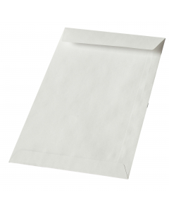 Busta bianca Kraft monolucido 60gr. Lembo non gommato.
