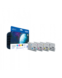 Value pack nero,giallo,ciano,magenta DCP150C DCP135C MFC235C MFC260C blister