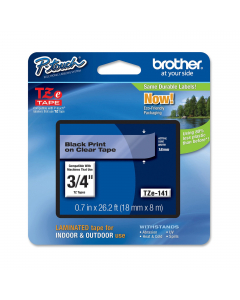 Laminato da 18 mm (8 m) Nero/Trasparente