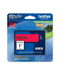 Laminato da 24 mm (8 m) Nero/Rosso