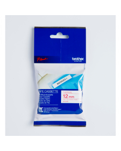 Nastro tipo M 12mm Rosso/Bianco
