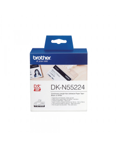 Nastro non ades in carta Nero/Bianco 54mm - 30.48 metri lunghezza