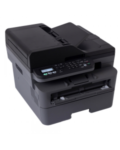 Multifunzione 4 in 1 (Print, Scan, Copy, Fax) a 32 ppm. 128 MB. ADF da 50 pagine. Duplex automatico. Scansione simplex. Display LCD da 2 righe. Fast Ethernet e WiFi. 250 pagine cassetto std / Slot alimentazione manuale a foglio singolo. 6k Inbox. Toner op