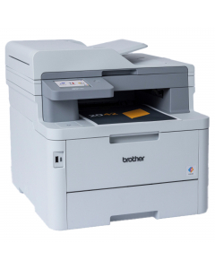 Multifunzione 4 in 1 (Print, Scan, Copy, Fax) a 30 ppm. 512 MB. ADF da 50 pagine. Duplex automatico. Scansione duplex. Display touchscreen 8.8 cm. WiFi + LAN. NFC. 250 pagine cassetto std / 30 MP Tray. 2.6k BK 1.4k C/M/Y Inbox. Toner opzionali 1K/3K/4.5K 