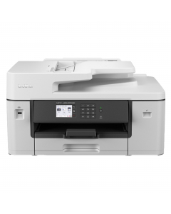 Multifunzione inkjet 4 in 1 full A3, Stampa/Copia/Scansione/Fax. Velocità di stampa: 28/28 ipm –						
Cassetto carta da 250 fogli – ADF da 50 fogli – Display touchscreen 6,8 cm – USB 2.0 – Memoria						
da 256 MB – Stampa in fronte/retro.						
Rete wire