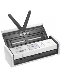 Scanner desktop compatto con duplex (DUAL CIS) e wireless. LCD Touchscreen da 7.1 com. 30ppm/60ipm b/n e colore. ADF da 20 fogli. Scansione di tessere.