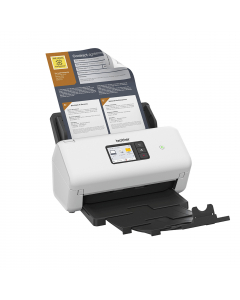 Scanner documentale desktop con duplex (DUAL CIS). 35 ppm/70ipm. risoluzione 600 x 600 dpi. ADF da 60 fogli. Rete cablata e WiFi. LCD Touchscreen da 7.1 cm. Scan to cloud. Driver TWAIN. WIA.