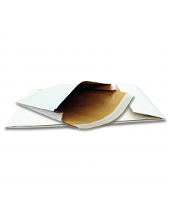 I sacchetti imbottiti (Foderati) Soft Pack sono completamente realizzati in carta riciclata 100%. Hanno una elevata capacità contenitiva grazie ai soffietti da 5 cm, e di protezione grazie al cuscino interno. Realizzati accoppiando tre strati di carta: Kr