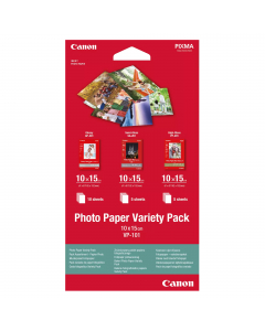 CANON CONF. MULTIPLA CARTA FOTO VP-101 10x15cm GP-501 10fg SG-201 5fg PP-201 5fg