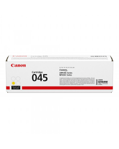 TONER CANON CRG 045 Y GIALLO PER LBP613Cdw, LBP611Cn MF635Cx, MF633Cdw, MF631Cn, 1.300 pag