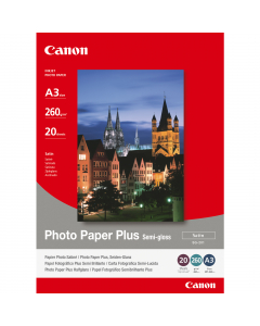 CANON CARTA FOTOGRAFICA SEMI LUCIDA SG-201 260g/m2 A3 20 FOGLI