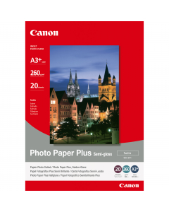 CANON CARTA FOTOGRAFICA PLUS SEMI GLOSS SG-201 A3+ 20FOGLI 260g/m2