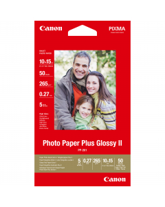 CANON CARTA FOTOGRAFICA PP-201 260g/m2 10x15cm 50 fogli