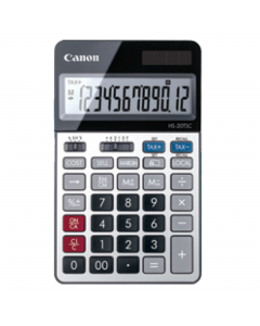 Ecologica;
12 cifre;
Display LCD inclinabile;
Funzioni di calcolo dell'IVA
Conversione valuta;
Doppia alimentazione;
Confezione: Double Blister
