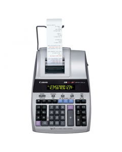 CALCOLATRICE SCRIVENTE
Calcolatrice a 14 cifre con sistema di stampa a 2 colori e funzioni di calcolo tasse, calcolo aziendale e conversione valuta.
Rapida calcolatrice a 14 cifre con sistema di stampa a nastro inchiostrato a 2 colori in grado di offrire 