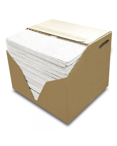 Prodotto altamente adsorbente e resistente realizzato in fibra di polipropilene, facili da usare e riutilizzabili, sono applicabili in tutti i casi dove si presentino fuoriuscite di olio, lubrificanti, idrocarburi, vernici e solventi sia sul suolo che in 