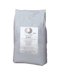GRANULARE ASSORBENTE UNIVERSALE BIIDRATO IGNIFUGO MINERALE 100% - WHITE SORB è un assorbente minerale 100% riciclato derivante da materiale edilizio opportunamente frantumato, filtrato e bonificato; in quanto materiale minerale non è un prodotto infiammab
