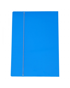 IN CARTONE PLASTIFICATO BILUCIDO SPESSORE 1MM. senza lembi con elastico agli angoli.