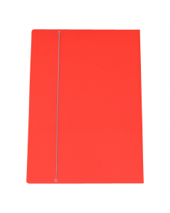 IN CARTONE PLASTIFICATO BILUCIDO SPESSORE 1MM. senza lembi con elastico agli angoli.